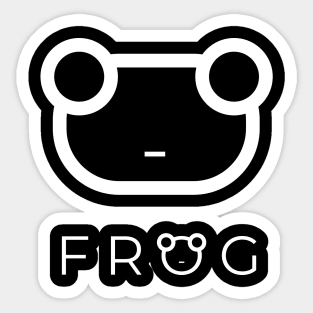 FROG Minimalist T-shirt Sticker